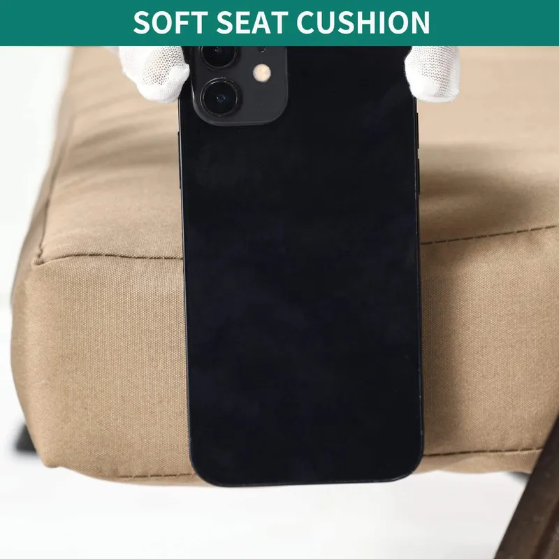 3-Person Canopy Porch Swing Outdoor Large Patio Swing Chair - 图片 12